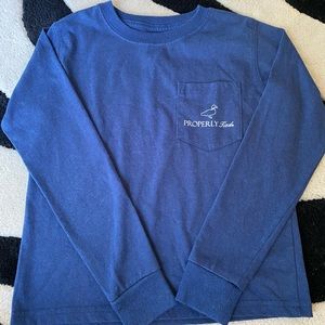 Properly Tied long sleeve t shirt